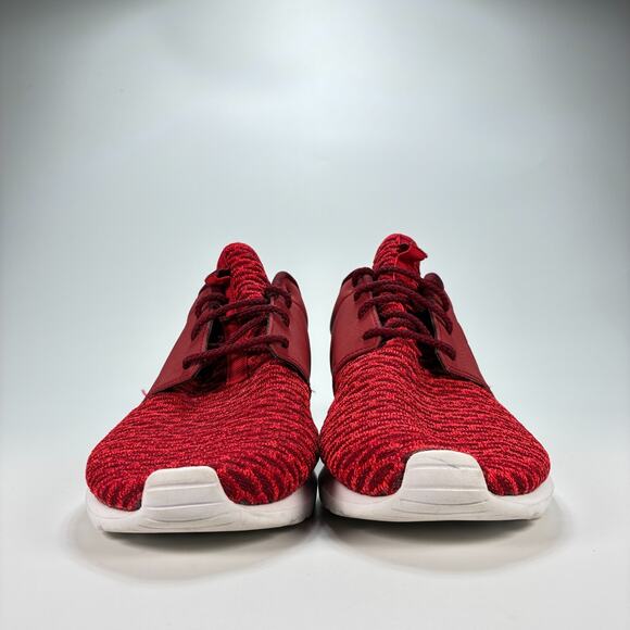 Nike Roshe NM Flyknit PRM Red Running Shoes Sneakers 746825-600 Men's Size 11 - Picture 2 of 11